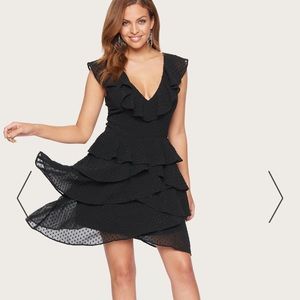 V Neck Bebe Dress
